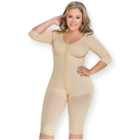 Fajas Myd 0161 Short Sleeve Full Body Post Surgery Shaper - ImSoCheeky