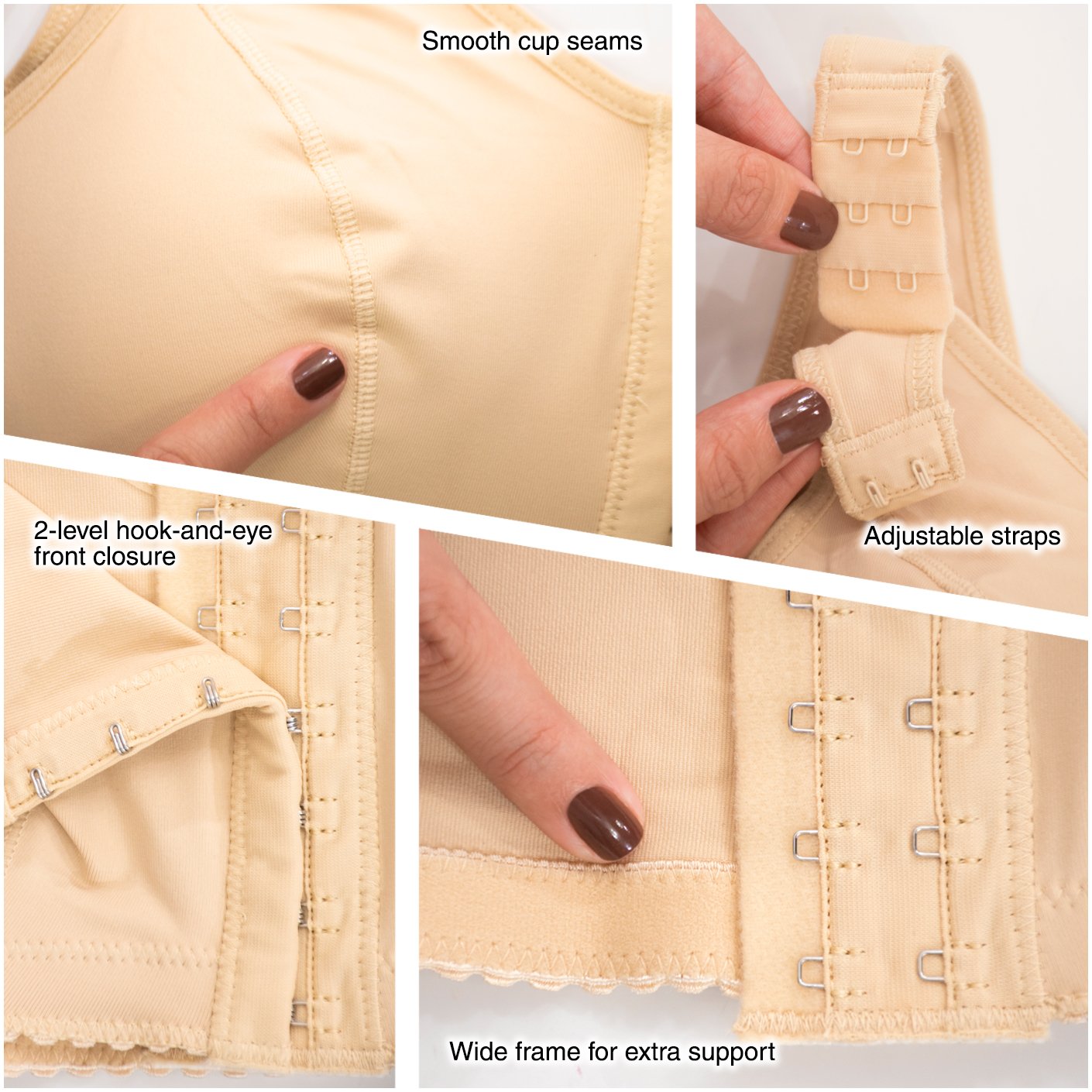 Women’s Post Surgical Front Closure Bra Item 0012 - ImSoCheeky