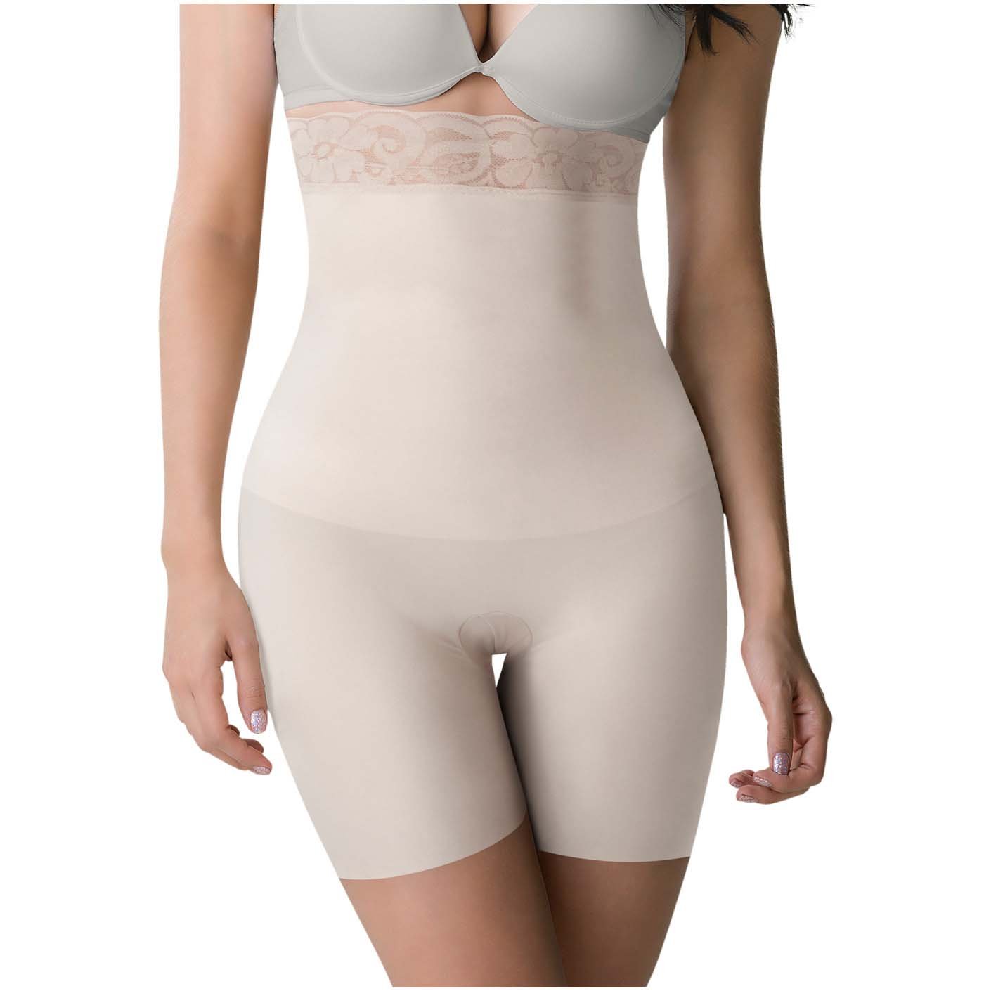 Romanza 2050 Lace Tummy Control Shaping Shorts - ImSoCheeky