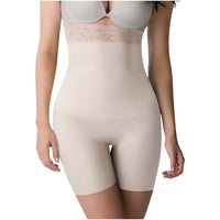 Romanza 2050 Lace Tummy Control Shaping Shorts - ImSoCheeky