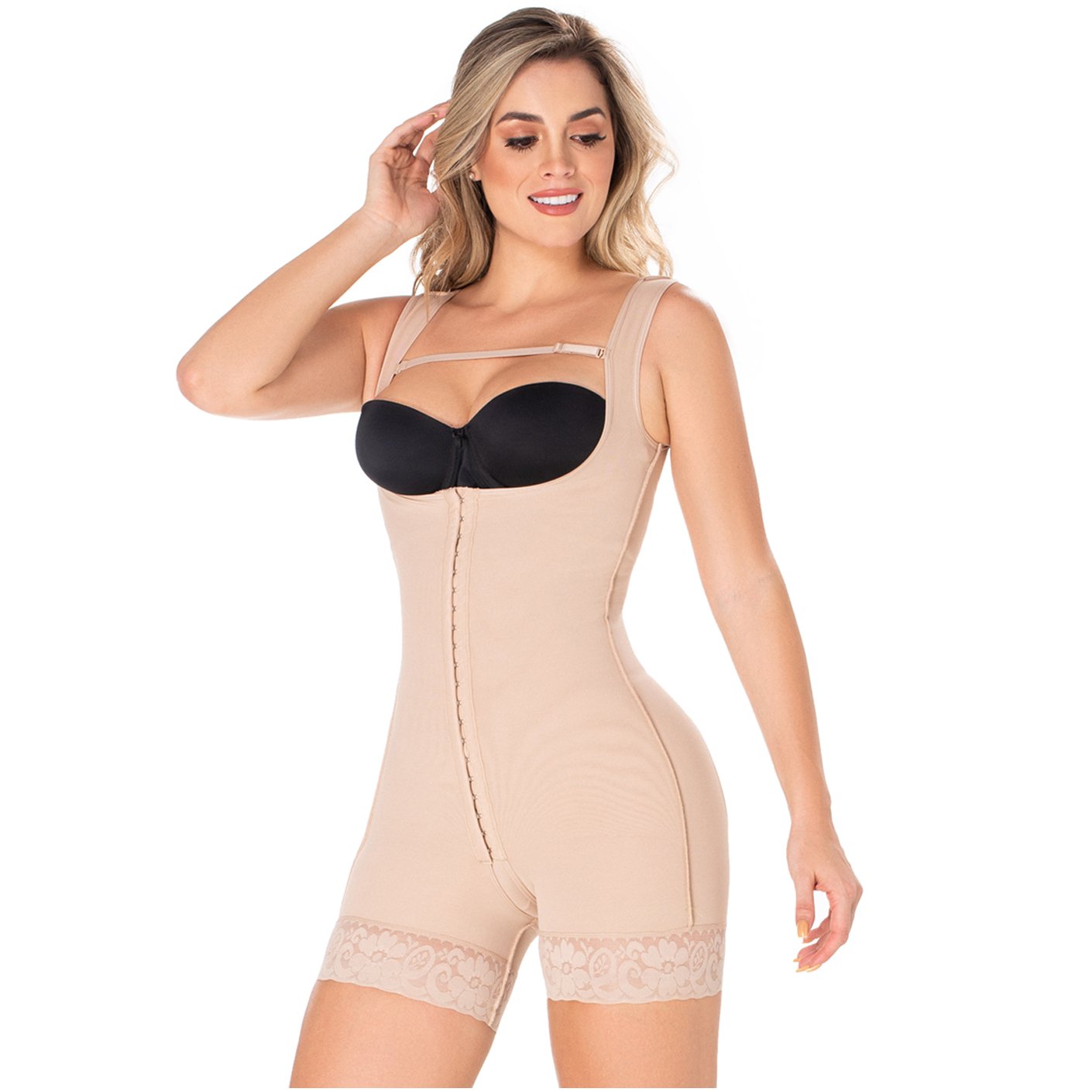Smooth Curve Sculpt Bodysuit - I'm So Cheeky